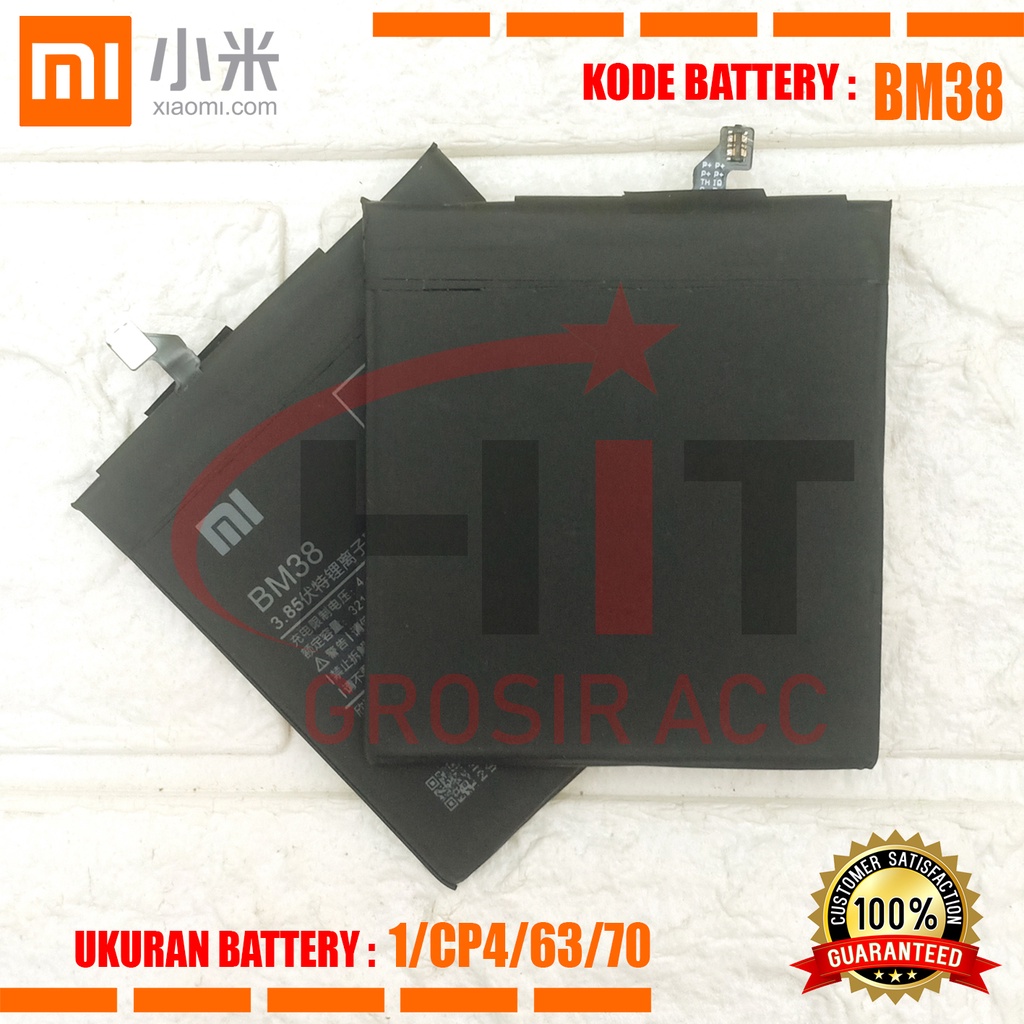 Baterai Battery Xiaomi BM38 For Xiaomi 4S / MI4S