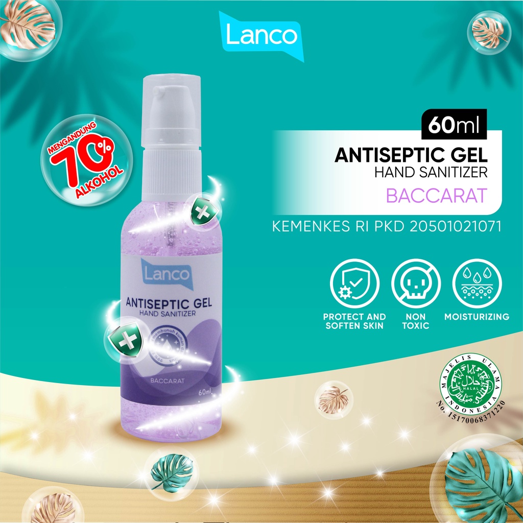 Hand Sanitizer Antiseptic 60 ml Ready Terus Langsung Order Aja