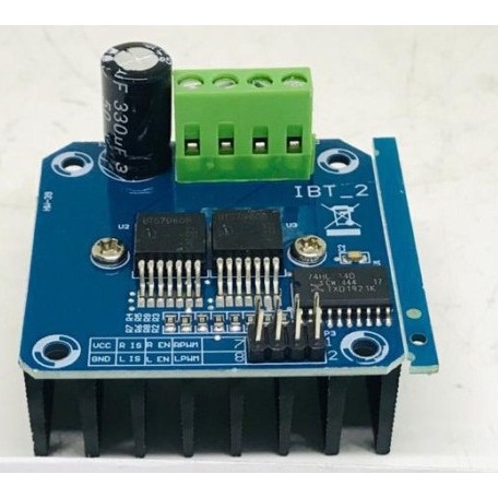 HIGH CURRENT MOTOR DRIVER H-BRIDGE MODULE FOR ARDUINO BTS