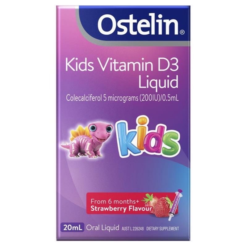 VITAMIN ANAK OSTELIN KIDS VITAMIN D3 Liquid