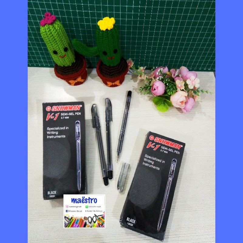 

Bolpen Snowman V1 / Snowman V1 / Bolpen Murah