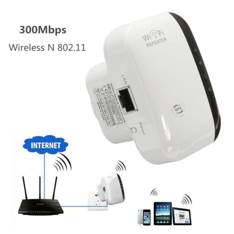 300Mbps Wireless-N Wifi Repeaters Router Signal Booster Extender