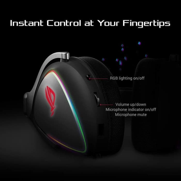 ASUS ROG Delta RGB Hi-Res ESS Quad DAC - Gaming Headset
