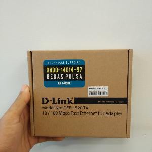 D-LINK DFE-520TX PCI LAN CARD ORIGINAL 100%