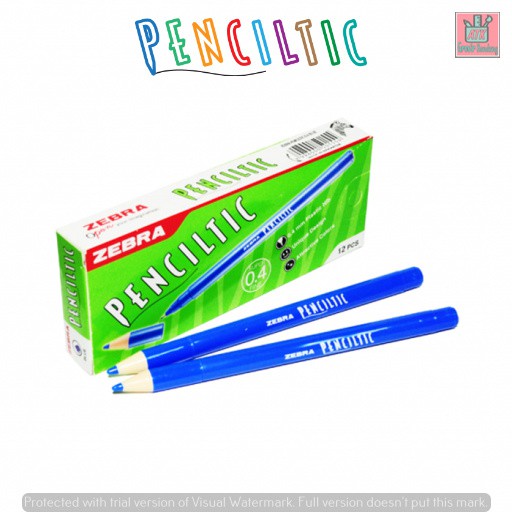 

Pulpen / Pena Fineliner Zebra Penciltic Ready Semua Warna