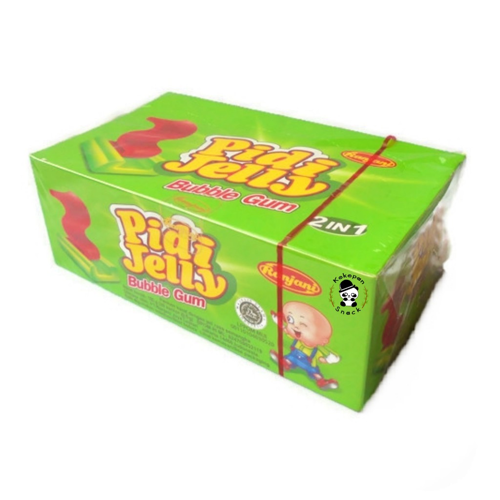 

PIDI JELLY BUBBLE GUM BOX ISI 30