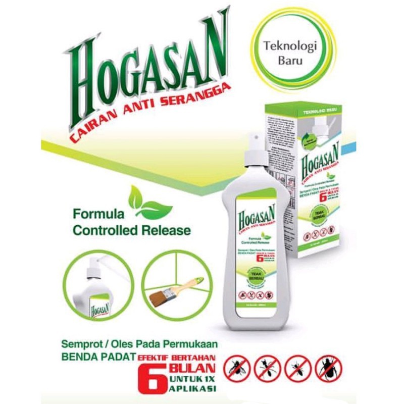 Hogasan Cairan Anti Serangga 200ml EXP 2026