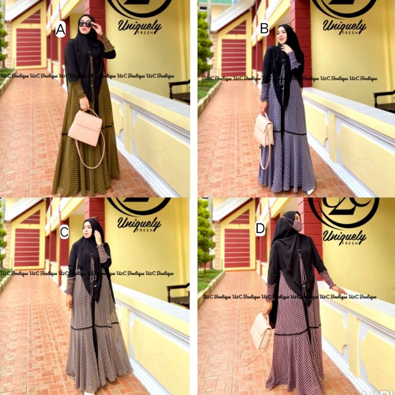 Gamis Premium zakiah syari by U2C