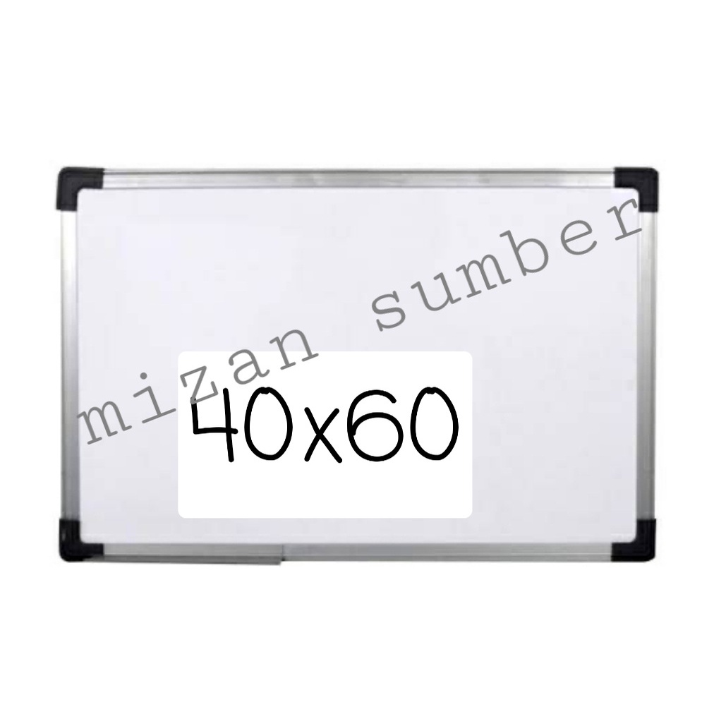 

Whiteboard Gantung 40 x 60 White Board Dinding 40x60