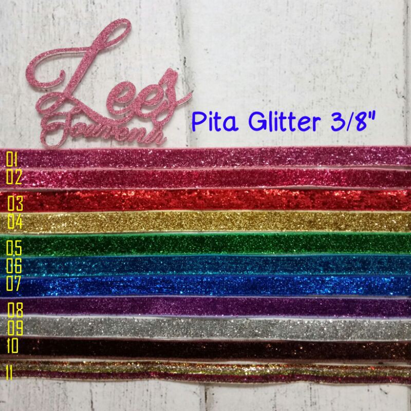 

Pita Glitter 3/8