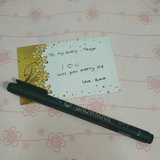 

Pen permanen untuk kartu ucapan