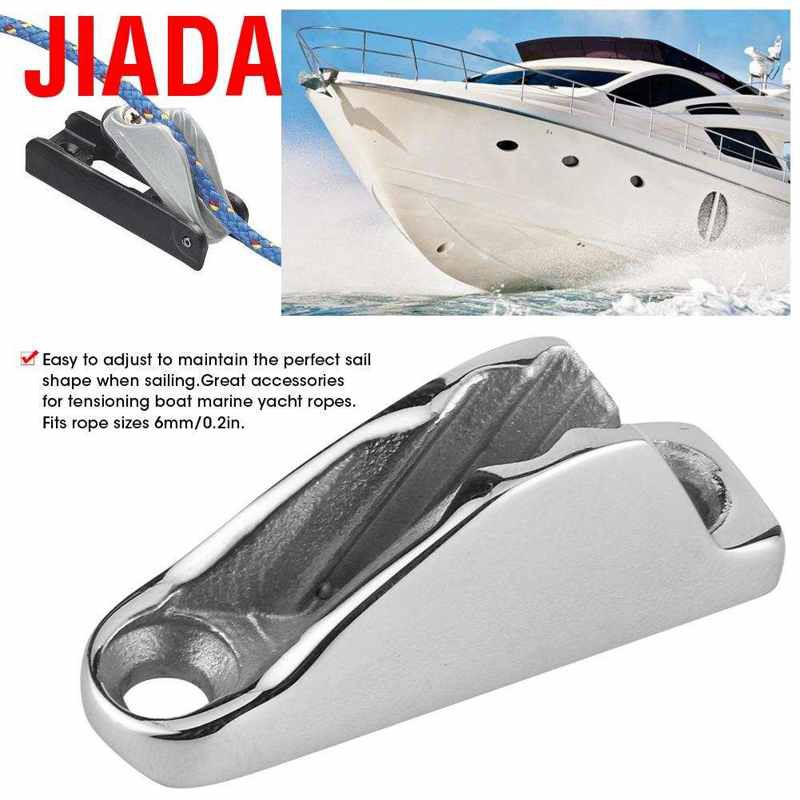 Jiada Boat Clam Cleat Rope Quick Grip Line Clamp Jam Hardware Parts Sailing Kayak Marine Accessories Shopee Indonesia