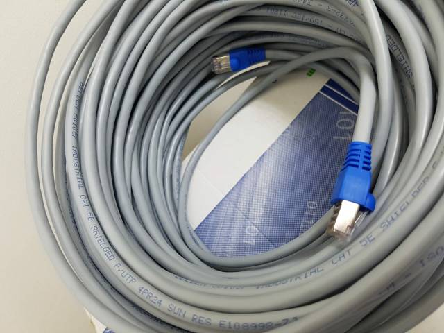 Belden Kabel Lan Outdoor 20 meter STP CAT5e Siap Pakai STP Cat5e Belden Tipe 50105F Warna Hitam