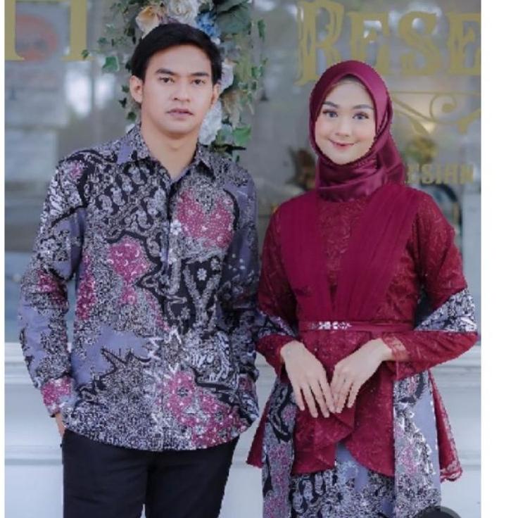 Terbaru.. New Arrival Set Couple Aveena Batik couple kebaya lamaran batik couple kebaya kondangan ba