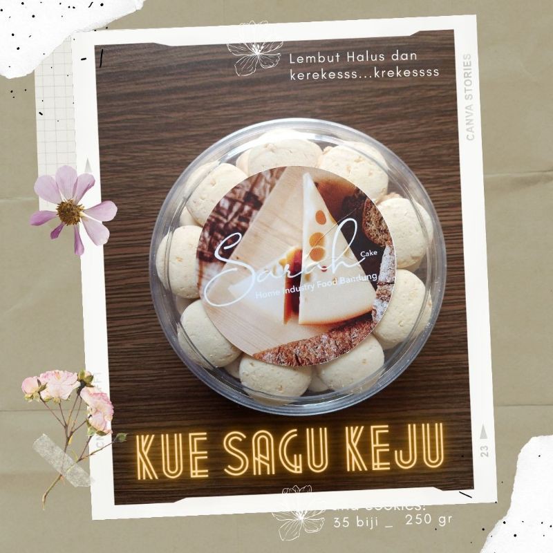 

Kue Sagu Keju_35 biji_ 250 gr