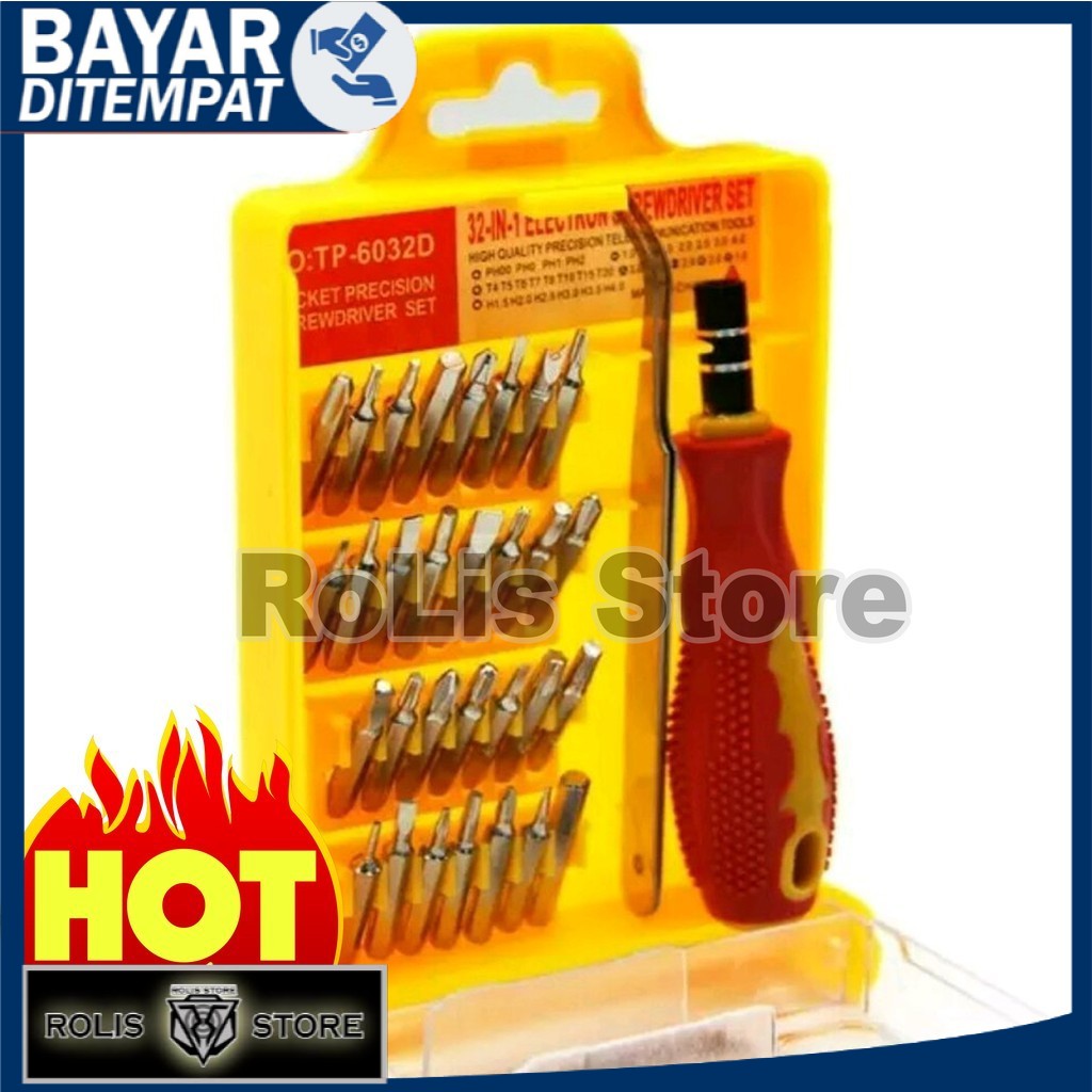 OBENG TOOLS SET TERMURAH - OBENG MINI MURAH - 32 IN 1