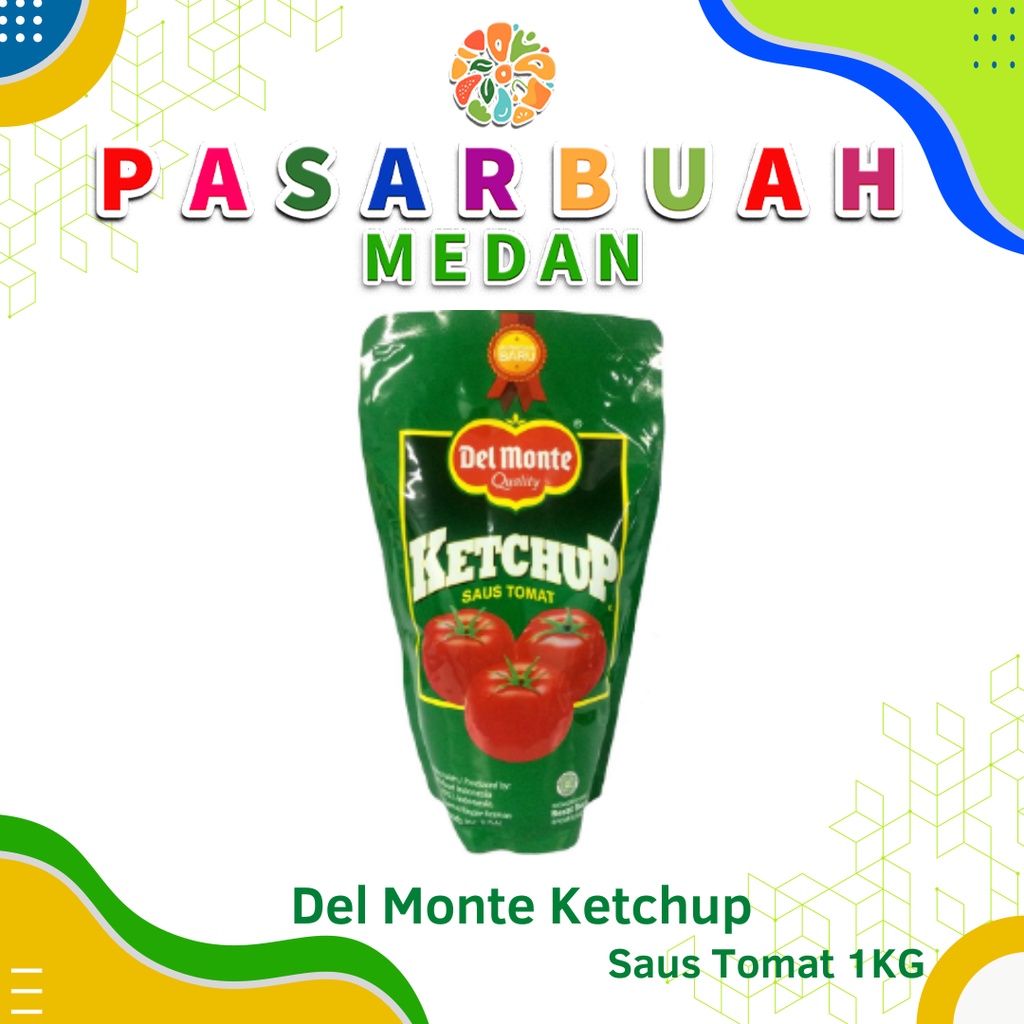 

Distributor Del Monte Ketchup Saus Tomat 1 Kg - Pasar Buah Medan
