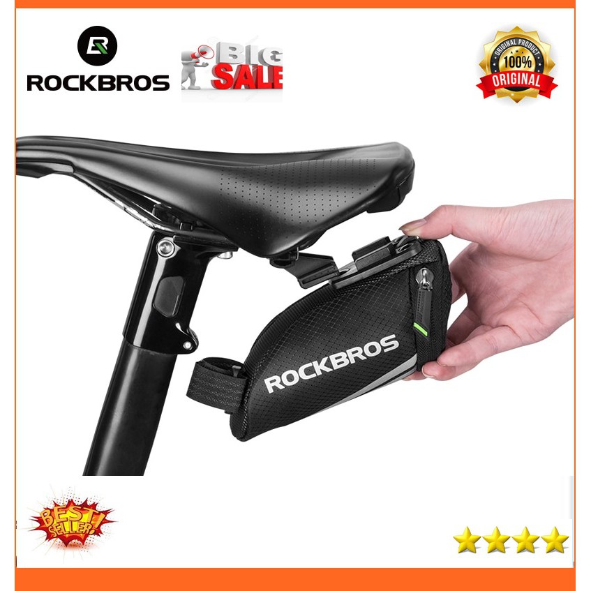 Rockbros Tas Sepeda Mini Bicycle Saddle Rear Bag - C28