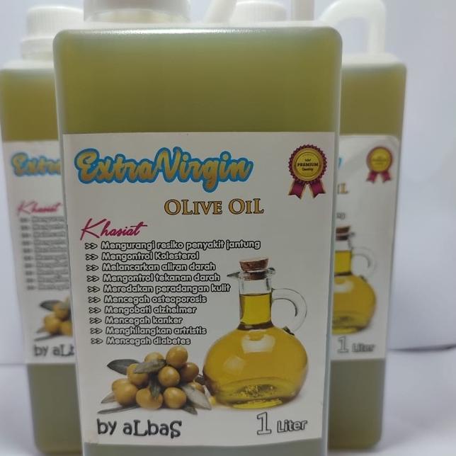 

Terbaik! Minyak Zaitun Extra Virgin 1liter BY aLBas 1 Liter