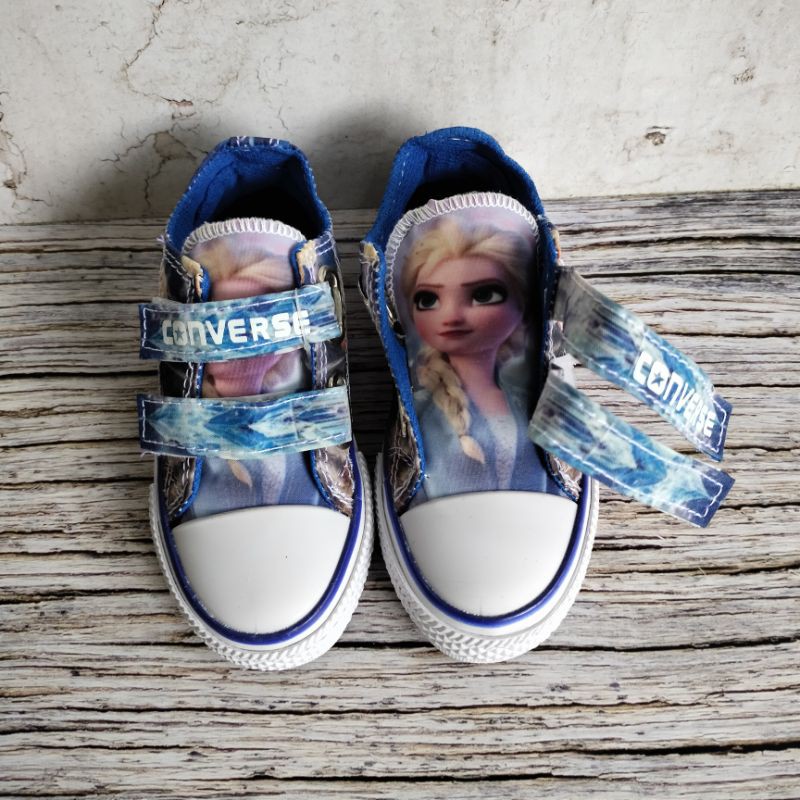 SEPATU ANAK CONVERSE FROZEN PREMIUM QUALITY CONVERSE KIDS FROZEN ELSA