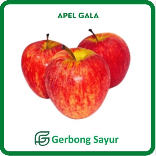 

Buah Apel Gala Premium Segar Manis - 1 Kg