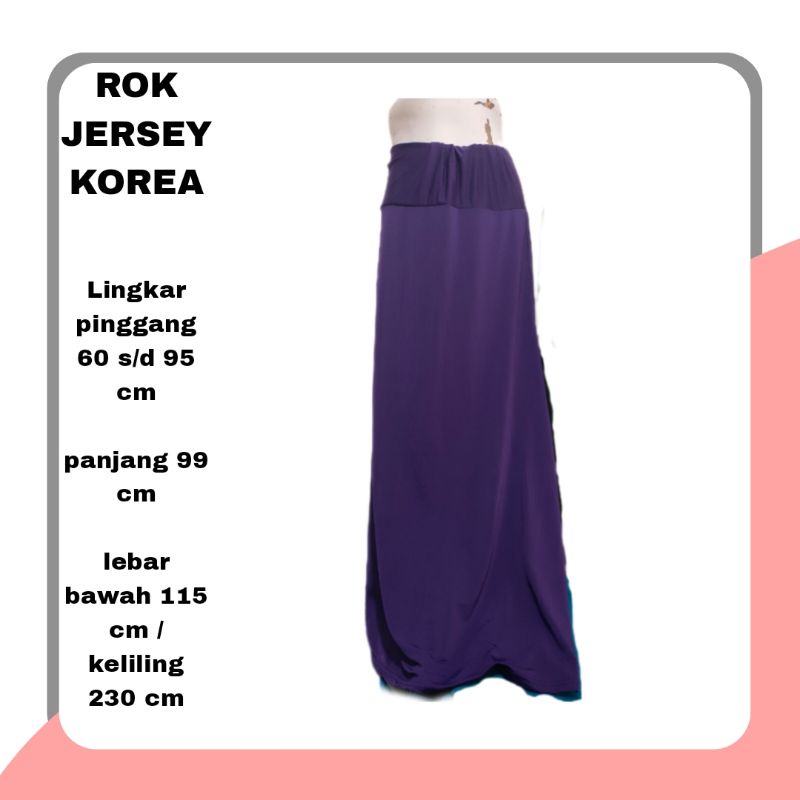 ROK PANJANG WANITA POLOS JERSEY rok fashion wanita muslim bahan kaos Jersey rok cewek cewe perempuan model A payung  ibu dewasa fashion muslim wanita bahan rok jumbo bigsize wanita model terbaru terkini panjang tebal warna warni