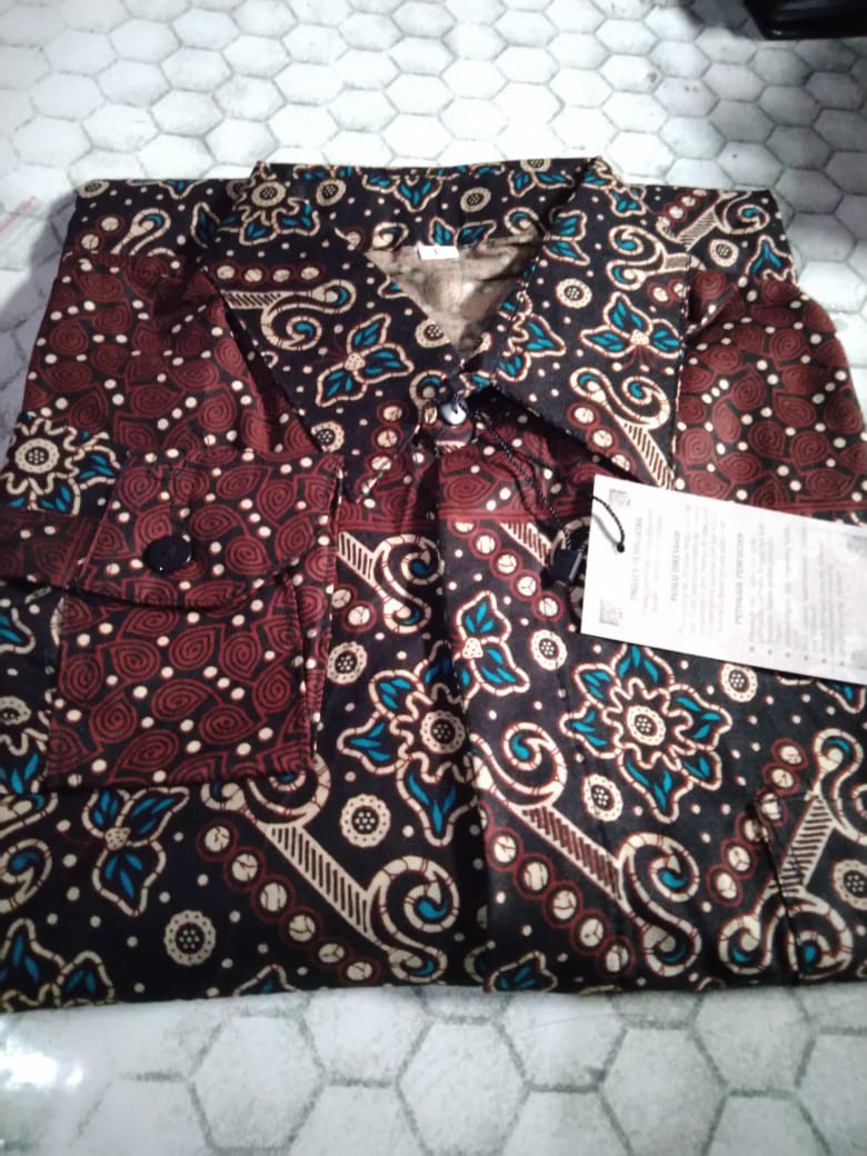 Kemeja Batik Pria Lengan Panjang  Size M L Xl Xxl  Batik Pekalongan