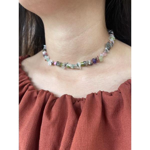 Chelsea Choker/ Kalung Batu 1 layer