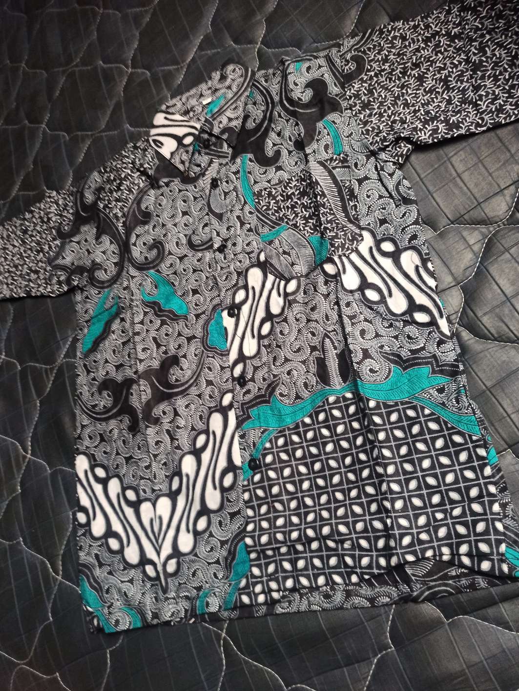 Maura Couple - Sania Ruffle Batik Couple Ori Ndoro Jowi Garansi Termurah Shopee - Batik Modern Solo