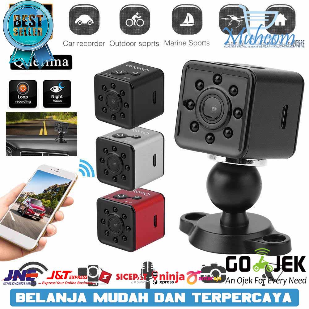 Kamera Mini SQ13 Kamera Pengintai Full HD Super Mini Anti Air Original