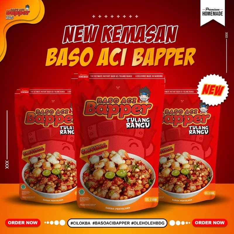 

Baso Aci Bapper Tulang Rangu Original