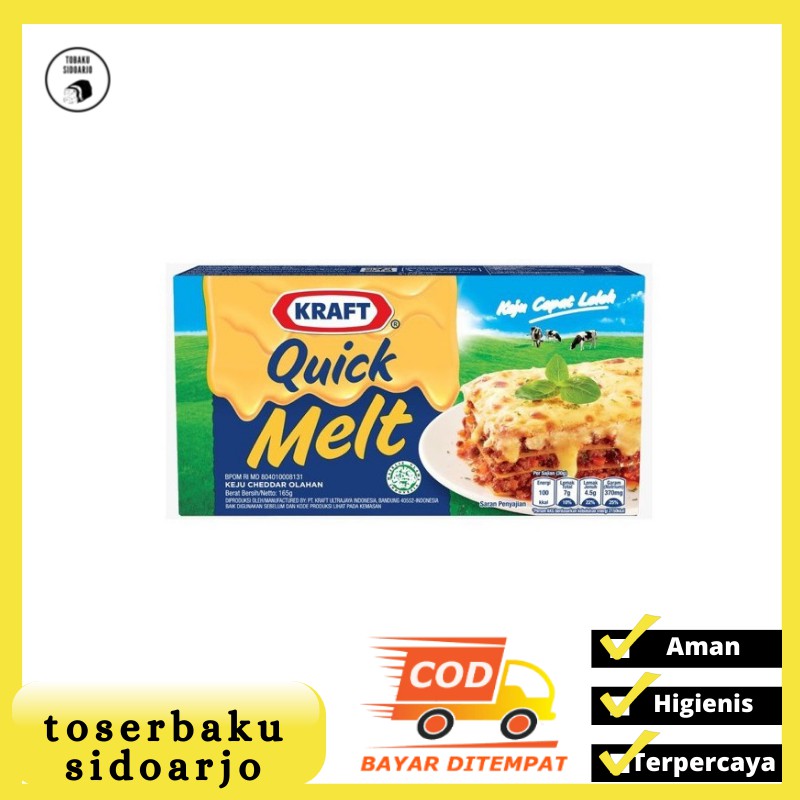 

Keju KRAFT QUICK MELT 165gr Best Price