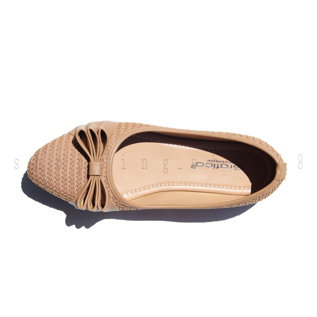 Sepatu Wanita Flat Shoes Dixie Lancip Gratica AW 0076