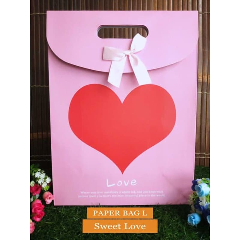 

Paper Bag Motif / Tas Kertas Kado / Tas Ulang tahun - L Sweet Series 2