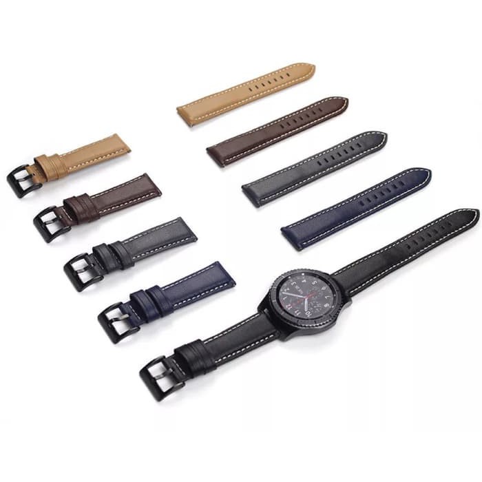 Samsung Gear S3 Classic Frontier Leather Strap Kulit Promo