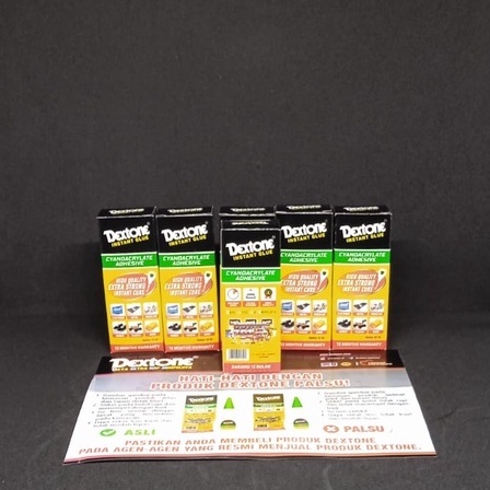 

Paket Hemat 5 pcs Lem Korea Dextone / Lem Tetes Dextone / Lem Korea Dextone Lem Serbaguna / Lem Korea Dextone Original / Dextone Lem Korea / Dextone / Dextone Lem Korea Asli Besi Tetes Setan Cair Super Kuat Original Asli