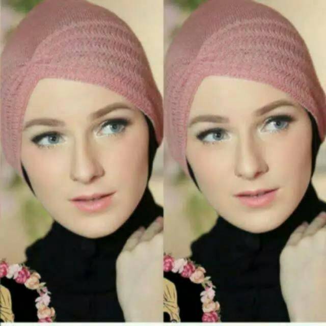 Ciput Risty| Ciput Rajut | Inner Serut | Inner Bandana | Grosir Jilbab