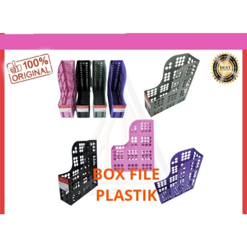 Box File Plastik Folder Dokumen Sys Box File Keranjang