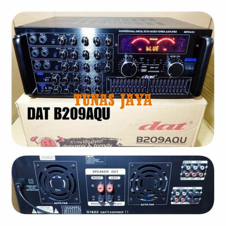 AMPLIFIER KARAOKE DAT B209AQU - DAT B209 AQU / B 209AQU ORIGINAL