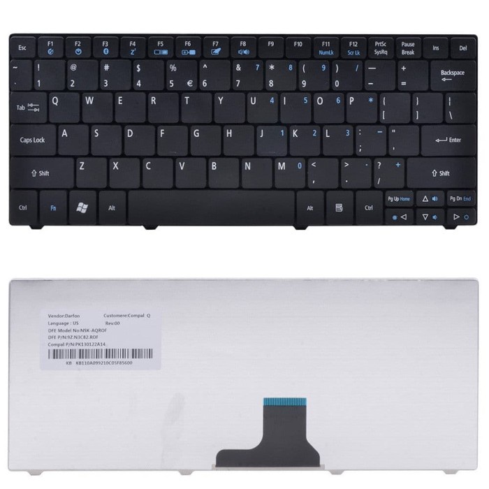 KEYBOARD Acer Aspire One 721 AO721 722 AO722 BERGARANSI