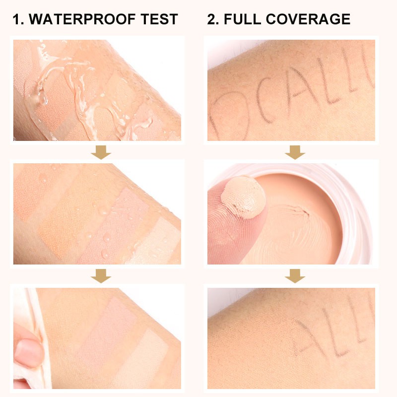FOCALLURE Full coverage Acne concealer Concealer Cream Base Lasting Oil Control