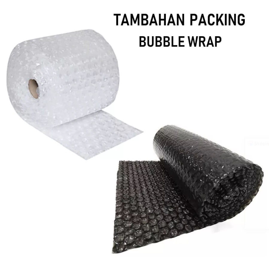 

Packing Tambahan Extra Bubble Wrap Pelindung Supaya Paket Lebih Aman