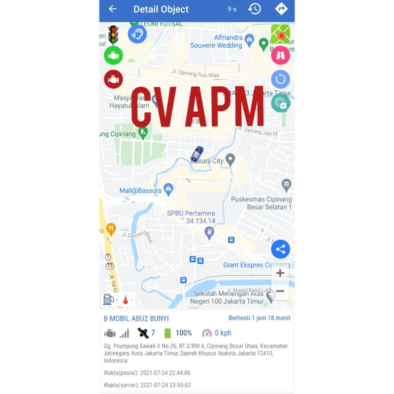 GPS Tracker untuk motor