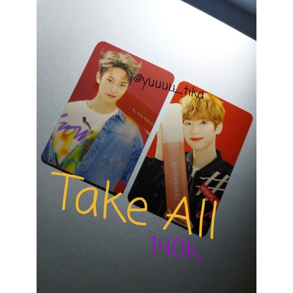 Blackrounge Photocard Only Taeyoung Jungmo (Take all)