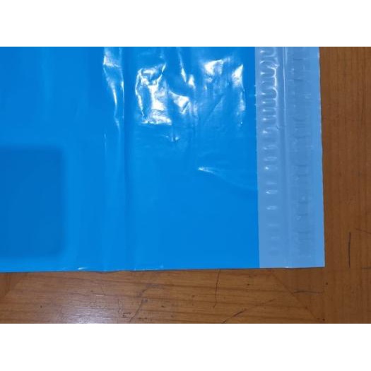 

✦ Plastik Polymailer Glossy Sky Blue 28x42 cm isi 100 pcs ❆