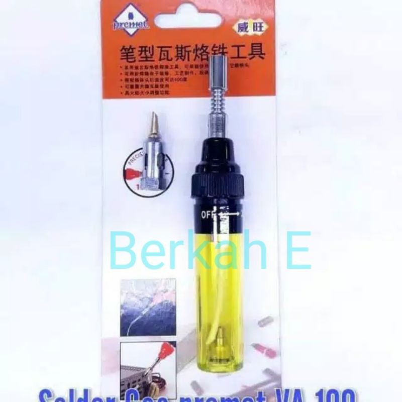 Solder gas 3 in 1 Premet - VA-100 - Kuning