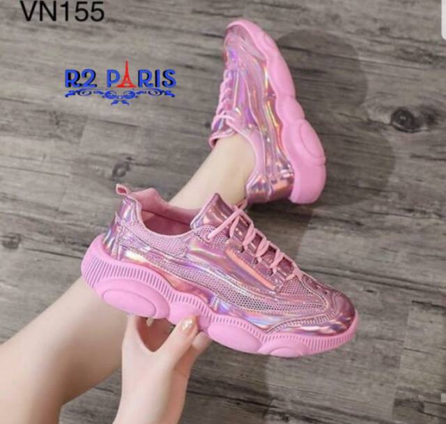 ZPT-Sepatu sneakers kanvas wanita OF-49