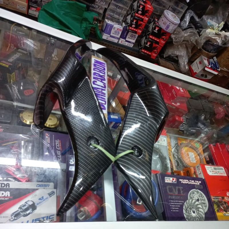 aero fairing yamaha R15 V3 winglet samping carbon