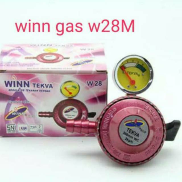 Winn Gas , W28 , W 28  ,, Win gas , Regulator LPG  ,  Meter