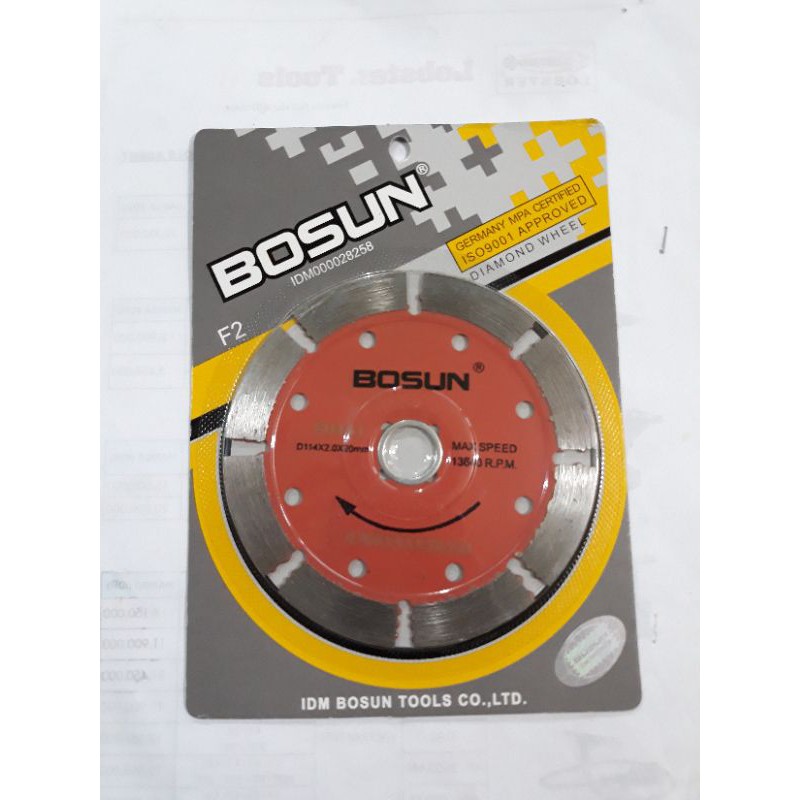 Diamond whell dry 4" bosun f2